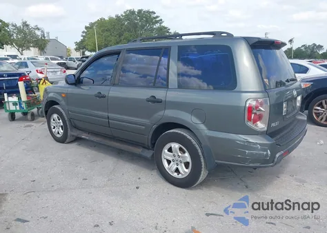 2007 Honda Pilot Lx z USA, uszkodzony, nr VIN 5FNYF28197B043497